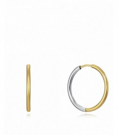 PENDIENTES ARO ACERO BICOLOR VICEROY FASHION - 75317E01012