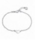 PULSERA PLATA RODIADA CORAZÓN VICEROY FASHION - 1334P000-08