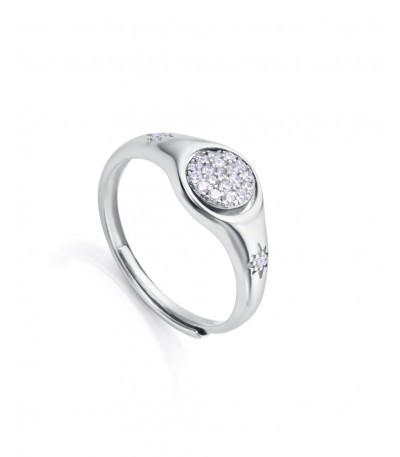 ANILLO AJUSTABLE PLATA LEY RODIADA VICEROY JEWELS - 13103A013-30