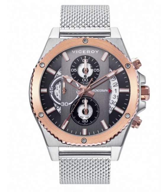 RELOJ HOMBRE MAGNUM ACERO CRONO VICEROY - 46823-17