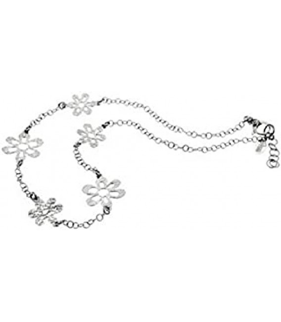 COLLAR FLORES GRANDES Y PEQUEÑAS LOTUS SILVER - LP1092-1/1