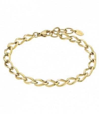 Pulsera Eslabones Acero Chapado Mujer LOTUS STYLE - LS2232-2/2