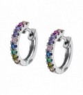 Pendientes Aros Pure Essential Multicolor LOTUS SILVER - LP1993-4/1