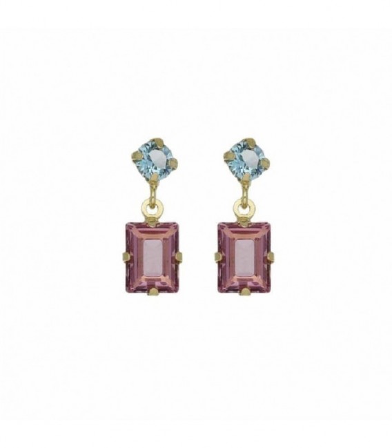 Pendientes con Swarovski Victoria Cruz - A4316-05DT