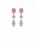 PENDIENTES SABINA TRIPLES MULTICOLOR VICTORIA CRUZ - A4321-MDT