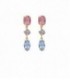 PENDIENTES SABINA TRIPLES MULTICOLOR VICTORIA CRUZ - A4321-MDT