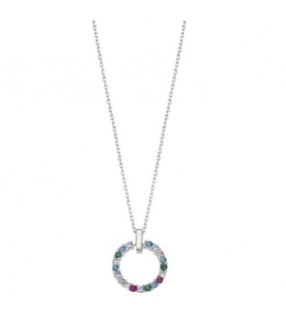 LOTUS SILVER COLLAR SRA.ARO.MULTICOLOR - LP3100-1/2