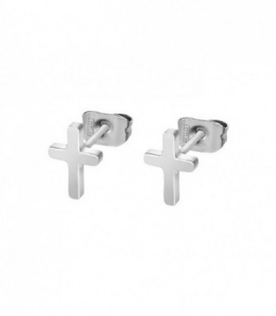 Pendientes Cruz Acero Mens Earrings LOTUS STYLE - LS2227-4/2