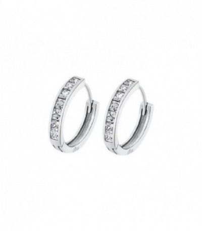 PENDIENTES AROS MUJER LOTUS SILVER - LP3396-4/2