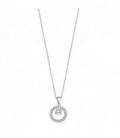 Collar Redondo Circonitas Lotus Silver - LP3080-1/1