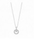 Collar Redondo Circonitas Lotus Silver - LP3080-1/1