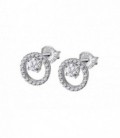 Pendientes Redondos Circonitas para Mujer LOTUS SILVER - LP3080-4/1