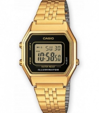 RELOJ VINTAGE DORADO MUJER CASIO - LA680WEGA-1ER