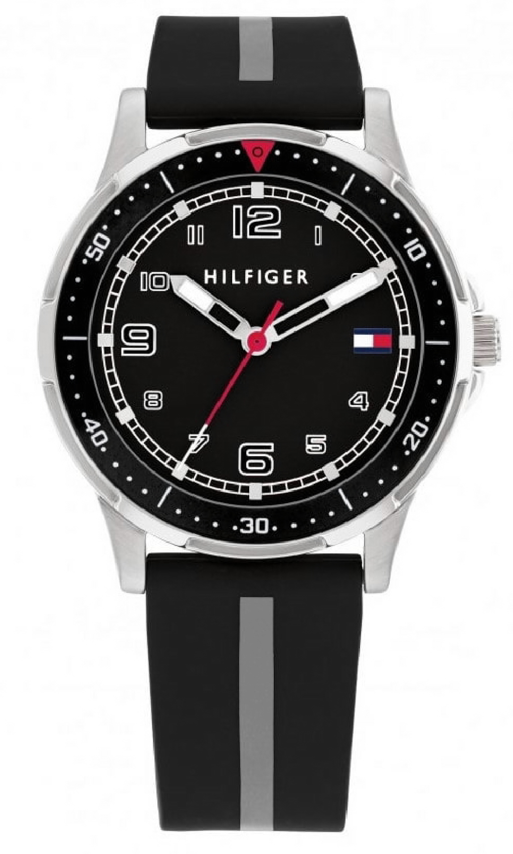 Reloj Tommy Hilfiger Clark Hombre Azul, Rojo y Plateado 1792083