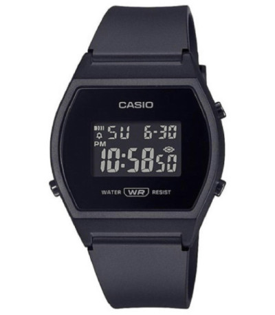 RELOJ VINTAGE ALL BLACK CASIO - LW-204-1BEF