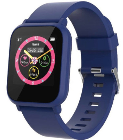 RELOJ WEARABLE SMARTBAND AZUL JUNIOR TECH SAMI - WS-2372AZ