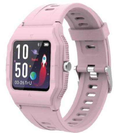 RELOJ WEARABLE SMARTBAND ROSA SPACE KIDS SAMI - WS-2371RS