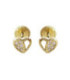 Pendientes Oro 18K para Bebé Corazón Calado - 4674