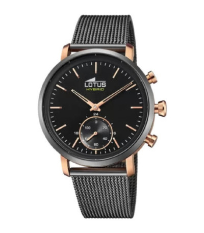 RELOJ LOTUS HYBRID MILANESA GUN METAL - 18805/3