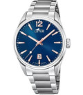 Reloj Hombre Acero Esfera Azul Indices Cobrizos LOTUS - 18692/2