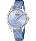 RELOJ SEÑORA ACERO AZUL LOTUS - 18799/2