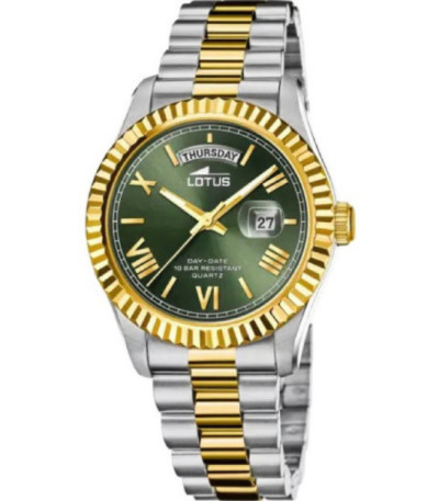 RELOJ UNISEX FREEDOM ACERO BICOLOR LOTUS - 18855/3