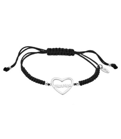 PULSERA CORAZON MOTHER´S LOVE LOTUS SILVER - LP3230-2/2