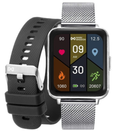 PACK RELOJ RELOJ SMART NOW ACERO MARK MADDOX - HS1002-00