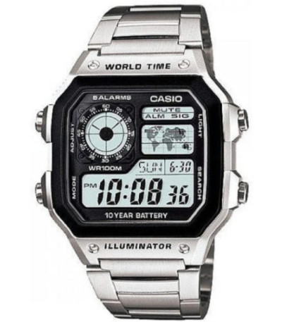 Reloj Digital Vaporwave Vintage Plateado Azul Negro CASIO - A168WEM-2BEF -  Torres Joyería