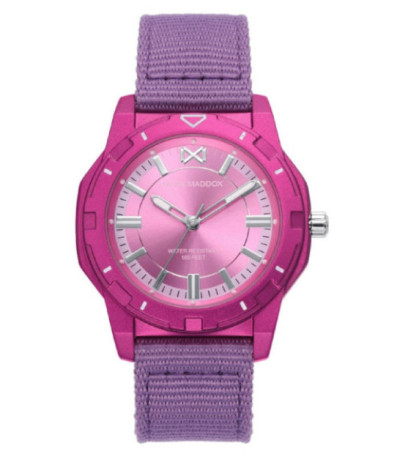 RELOJ FUCSIA ALUMINIO MARK MADDOX - MC0103-77