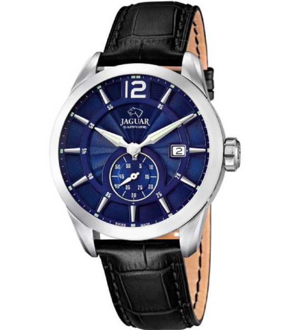 Reloj Suizo Elegante Hombre Esfera Azul JAGUAR - J663/2