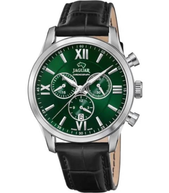 RELOJ JAGUAR ACAMAR J884/3 VERDE CORREA DE PIEL - J884/3