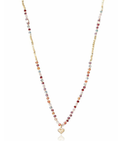 COLLAR ACERO DORADO PIEDRAS VICEROY FASHION - 14043C01012