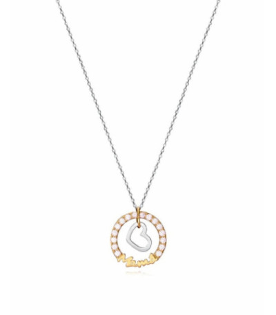 Collar Plata Ley Mamá Corazón VICEROY FASHION - 13152C000-30