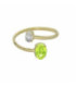 ANILLO DOBLE VERDE VICTORIA CRUZ - A4510-27DA