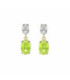 PENDIENTES DOBLE VERDE VICTORIA CRUZ - A4511-27DA