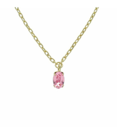 COLLAR DORADO LIGHT ROSÉ VICTORIA CRUZ - A4514-26DG