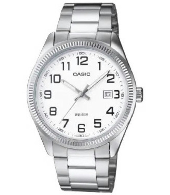 Reloj CASIO Esfera Blanca Hombre - MTP-1302PD-7BVEF