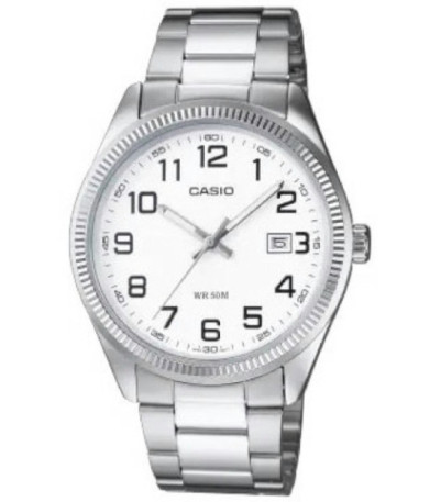 RELOJ CASIO ESFERA BLANCA HOMBRE - MTP-1302PD-7BVEF