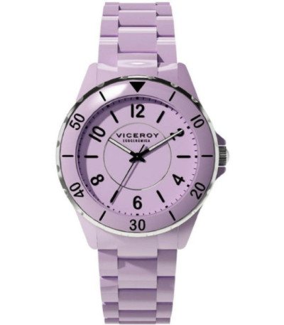 RELOJ MUJER CERÁMICA BIOLÓGICA VIOLETA VICEROY - 41116-96