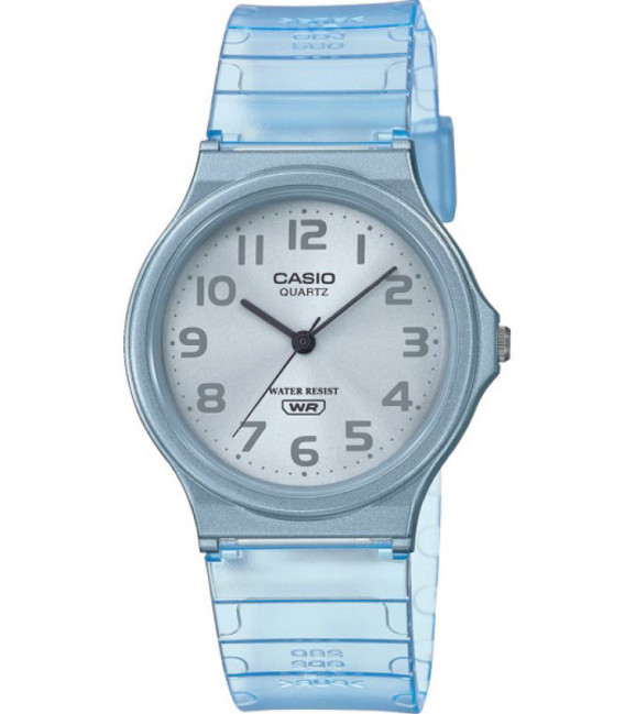 RELOJ MQ24 TRASLÚCIDO AZUL CASIO - MQ-24S-2BEF