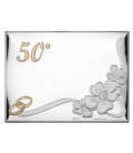 PLACA CONMEMORATIVA FLORES 50 ANIVERSARIO - EV9075/13C