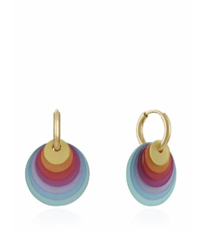 Pendientes Colors Aro con Discos Multicolor VICEROY FASHION - 14030E01019