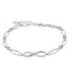 Pulsera Trendy Infinito Multicolor LOTUS SILVER - LP1872-2/2
