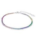 Pulsera Doble Tennis Multicolor LOTUS SILVER - LP3181-2/4
