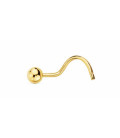 Piercing de Nariz Bola de Oro 18K - PIN018