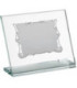 Cristal con Placa de Homenaje tipo Pergamino - 12849-E