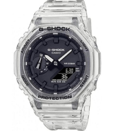 Casio G-SHOCK Skeleton / Transparente - GA-2100SKE-7AER