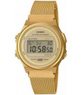 Casio Collection Vintage Reloj Dorado Malla Milanesa - A171WEMG-9AEF