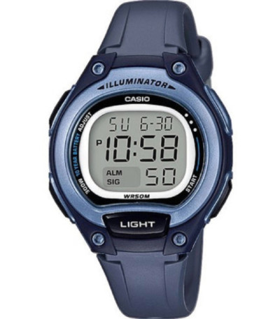 Reloj Digital Azul para Mujer CASIO - LW-203-2AVEF